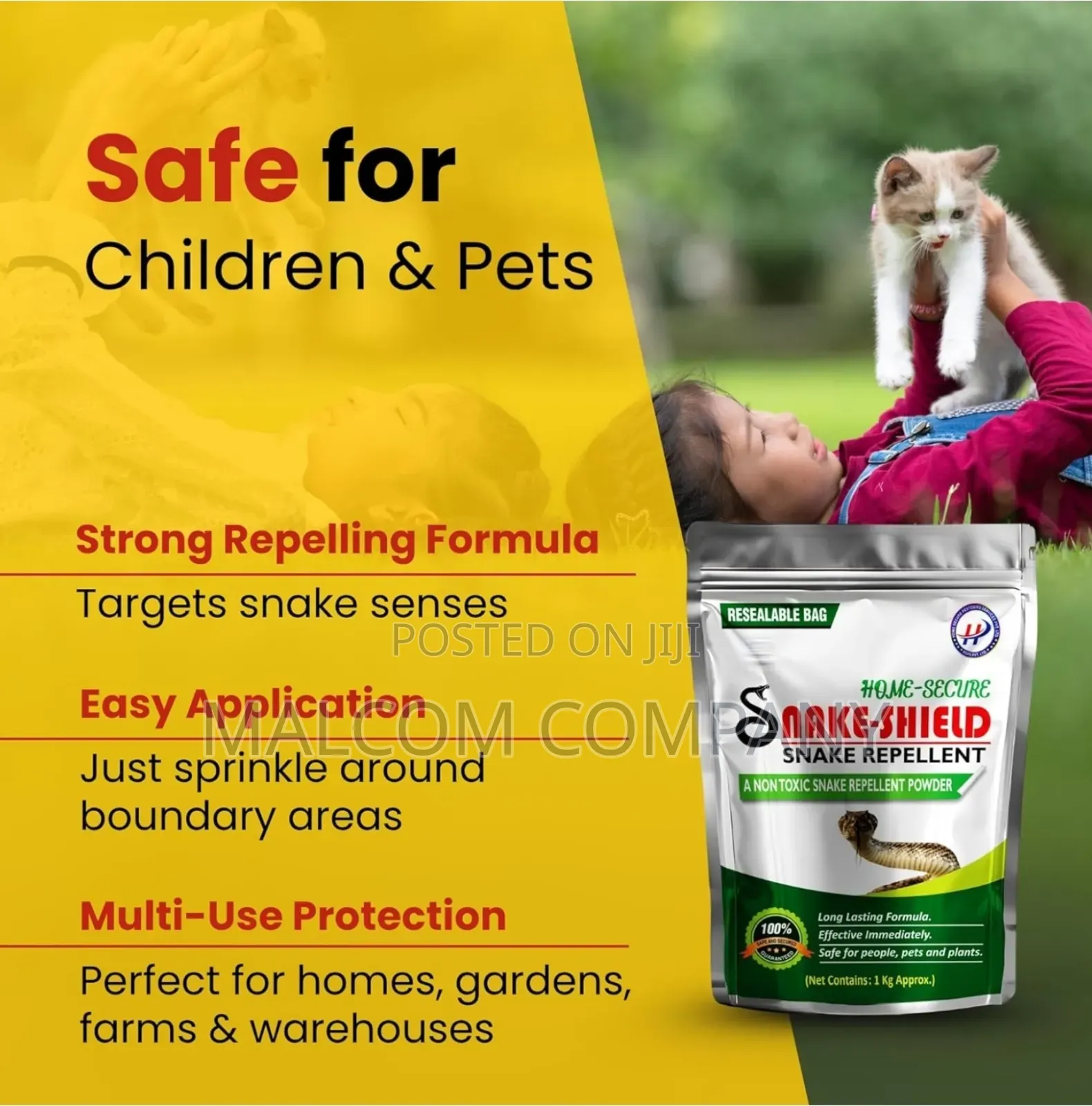 Snake Repellant, Snake Shield 1kg