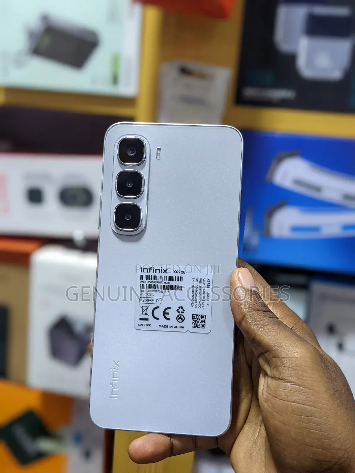 Infinix Hot 60i 256 GB Silver