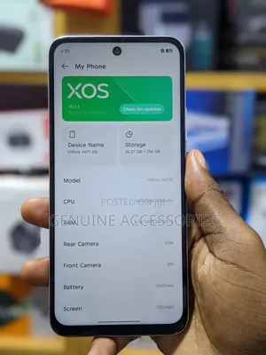 Infinix Hot 60i 256 GB Silver