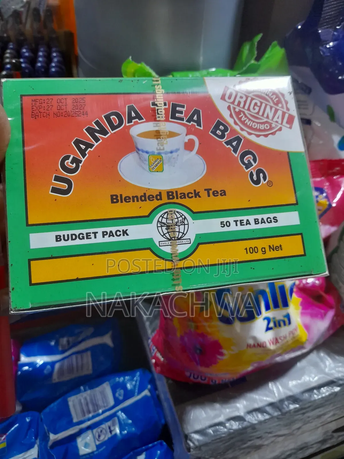 I Carton of Ugandan Tea Bag of 40pices
