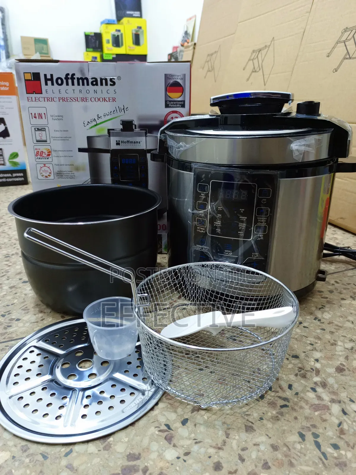 Hoffmans Hm-718 6l Electric Pressure Cooker