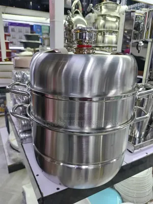 Multi-tier Stainless Steel Steamer Pot Set. 32inche
