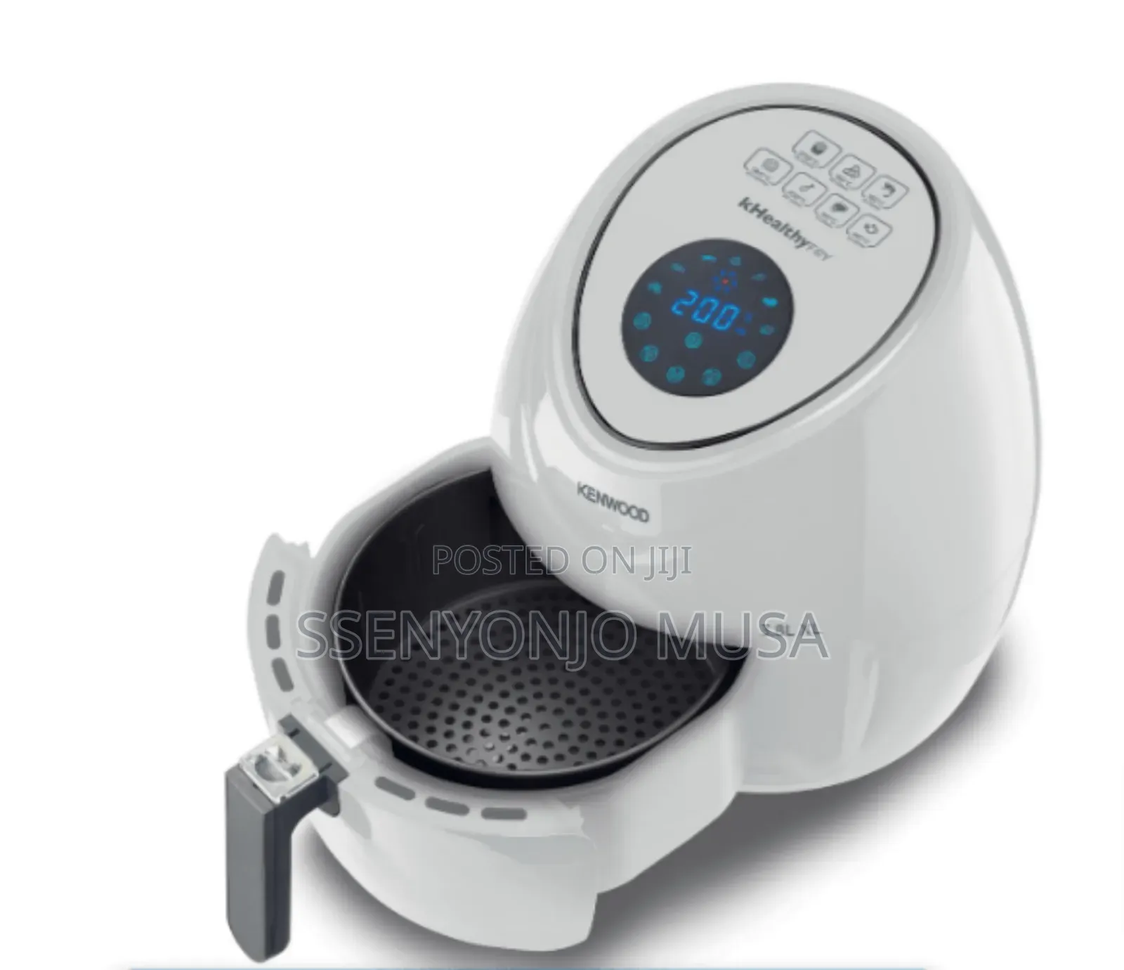 Kenwood Digital Air Fryer Xl 3.8l (1.74kg) 1500w – White | Hfp30