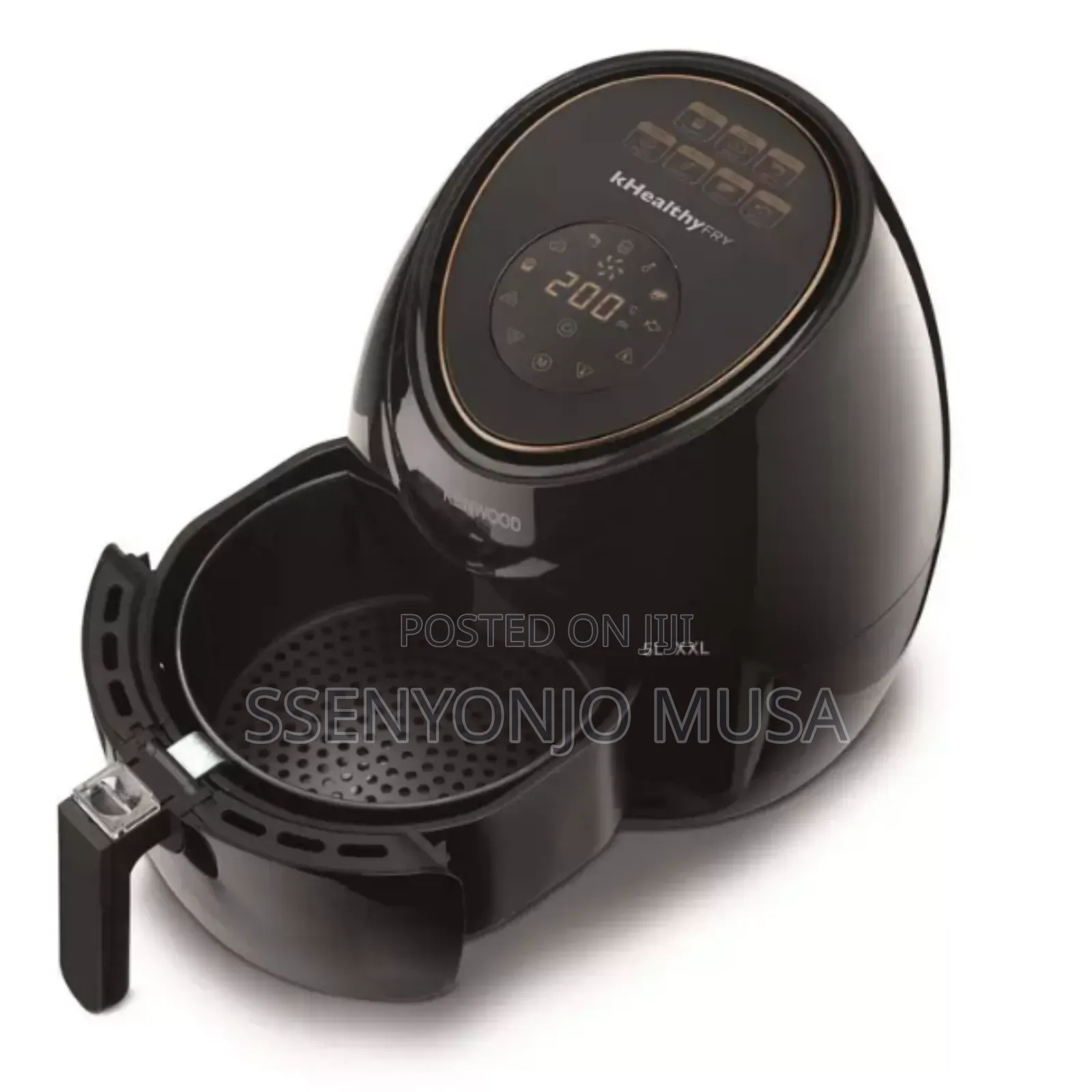 Kenwood Digital Air Fryer Xl 3.8l (1.74kg) 1500w – White | Hfp30