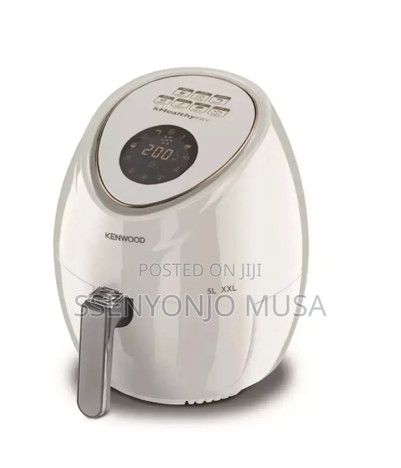 Kenwood Digital Air Fryer Xl 3.8l (1.74kg) 1500w – White | Hfp30