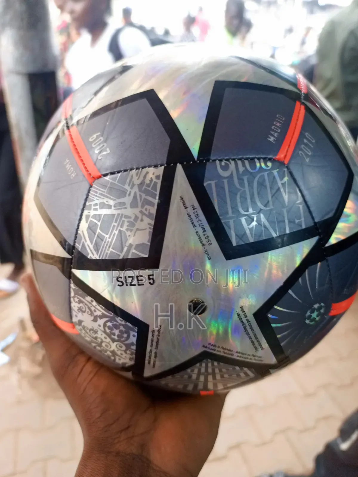 Adidas Uefa Champions League Finale Training Soccer Ball