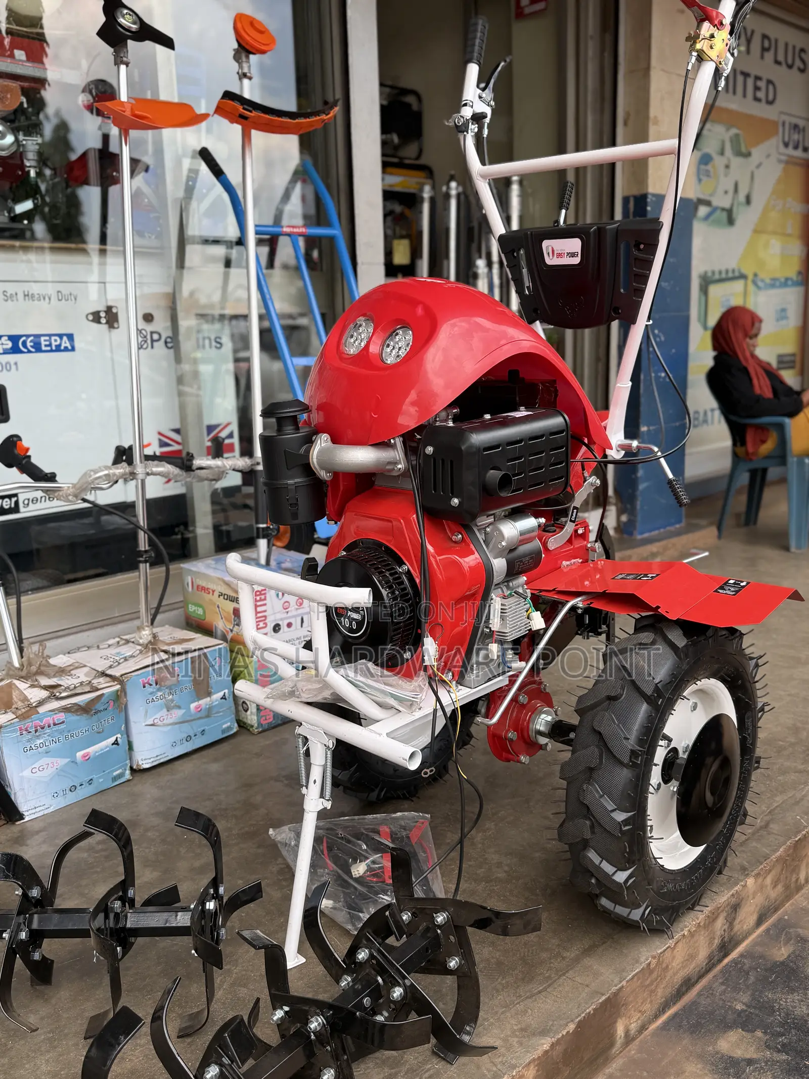 Diesel Tiller 13hp Honda