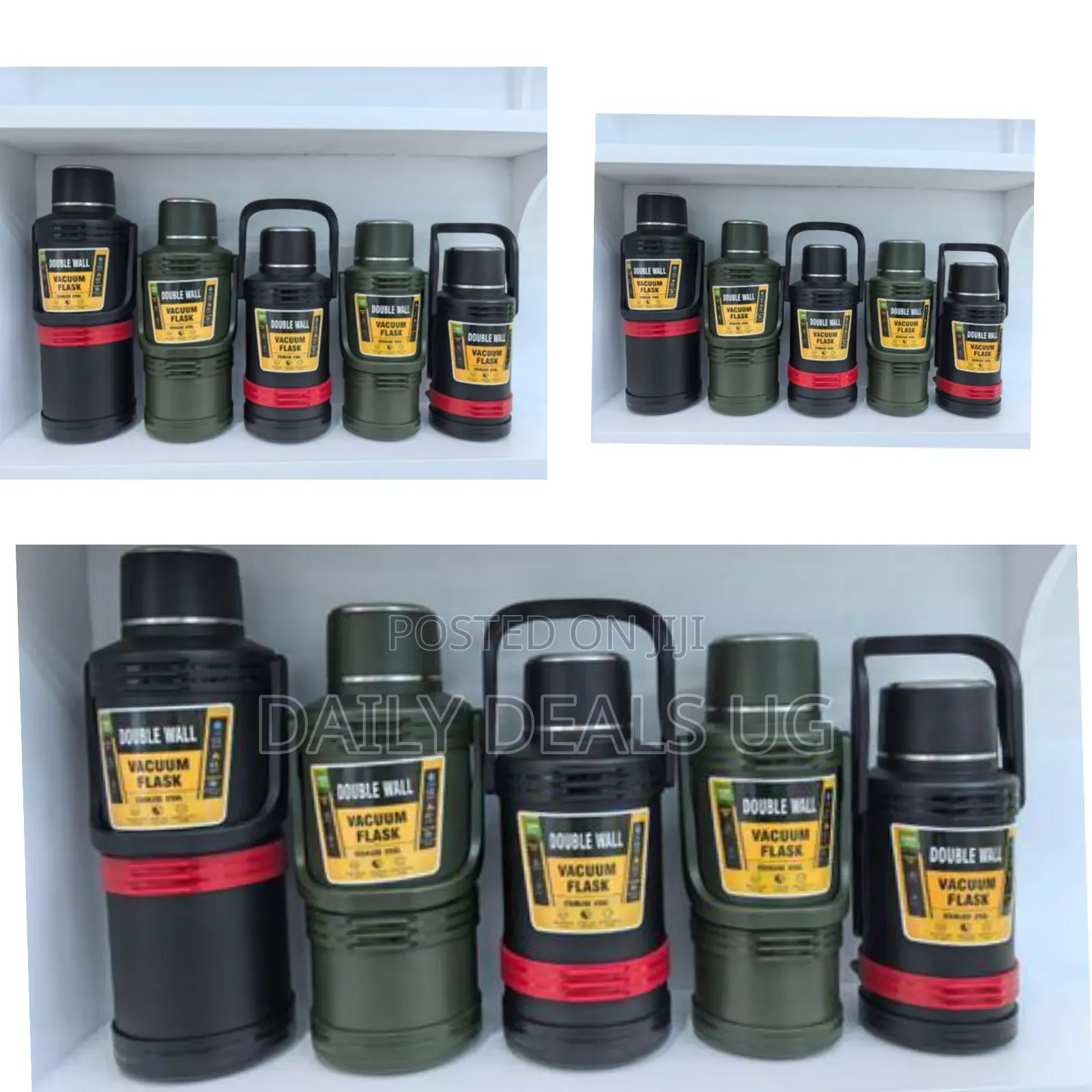 Effective Travel Double Wall Flasks - Multicolor
