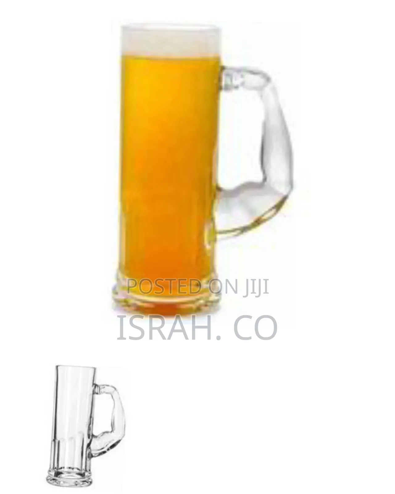 Set of 6 Beer Glasses
