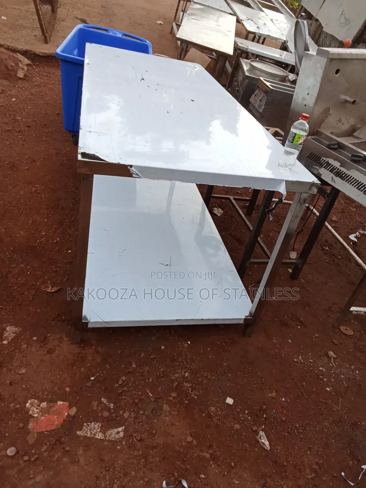 Six Feet Stainless Steel Working Table