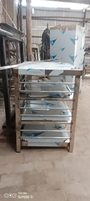 Big Stainless Steel Rack With Shelves