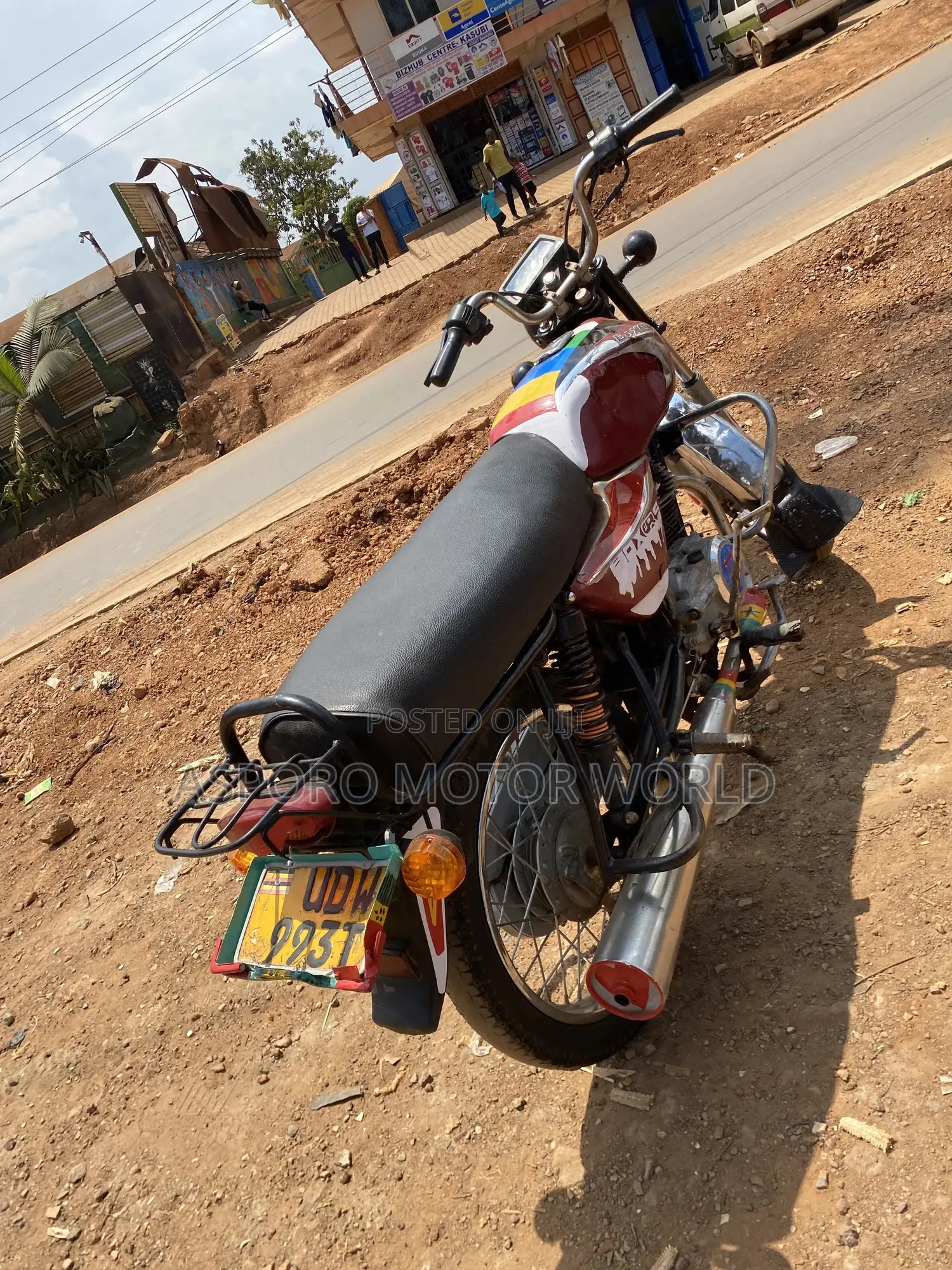 Bajaj Boxer 100 2018 Red