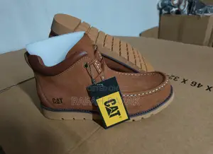 Men’S Classic Cat Casual Leather Boots