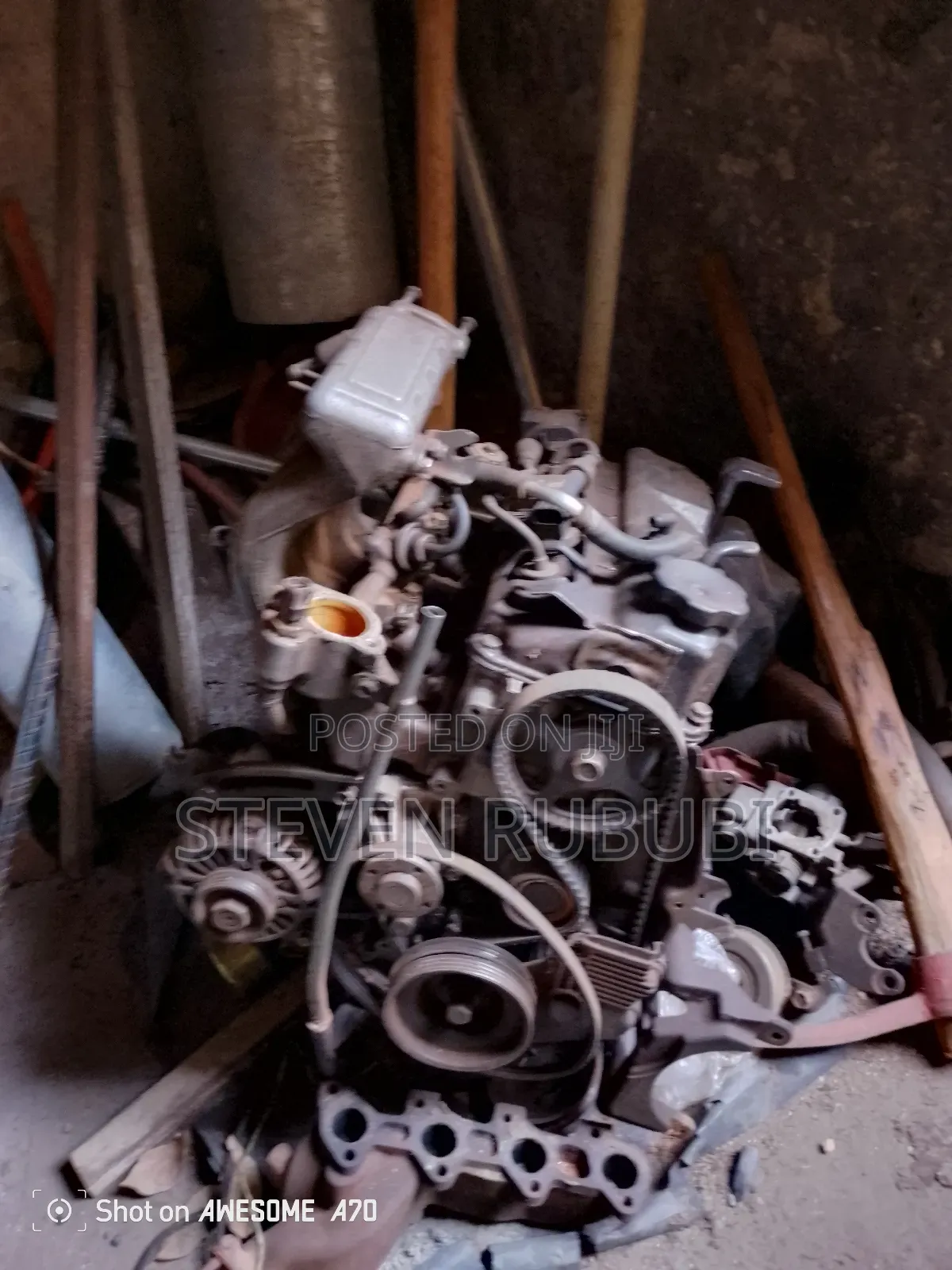 Pajero Mini Engine - For Parts