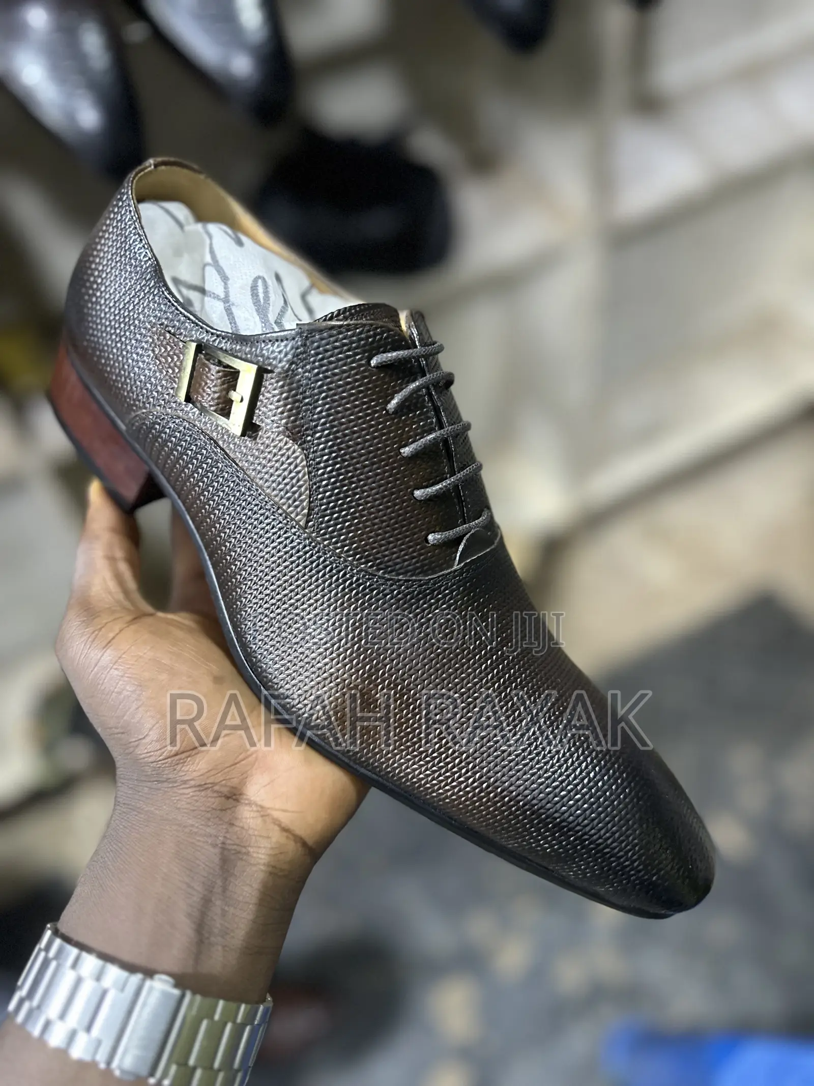 Men’S Classic Dark Brown Pasquale Albaino Formal/Gentle Shoes