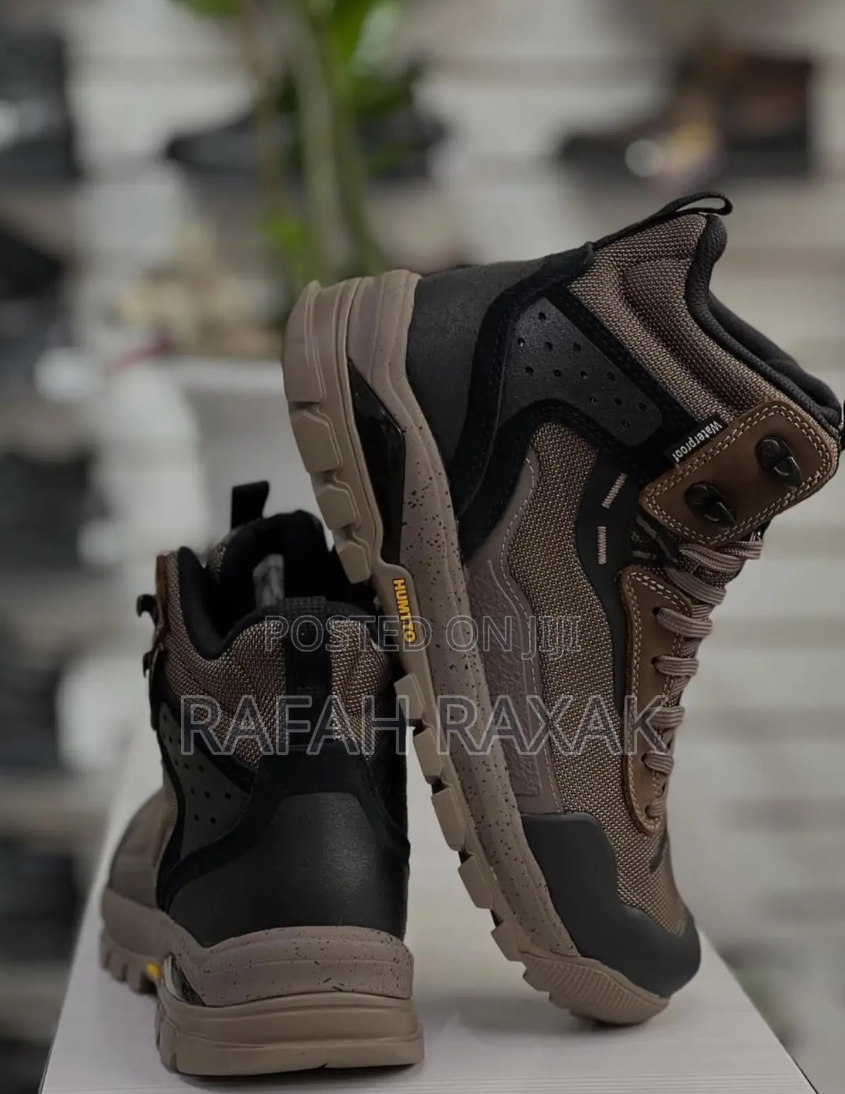 Original Men’S Humtto Outdoor Waterproof Hiking Sneakers Boots