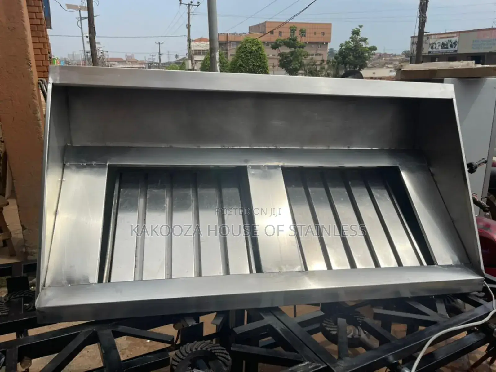Smoking Kitchen Instract Stainless Steel
