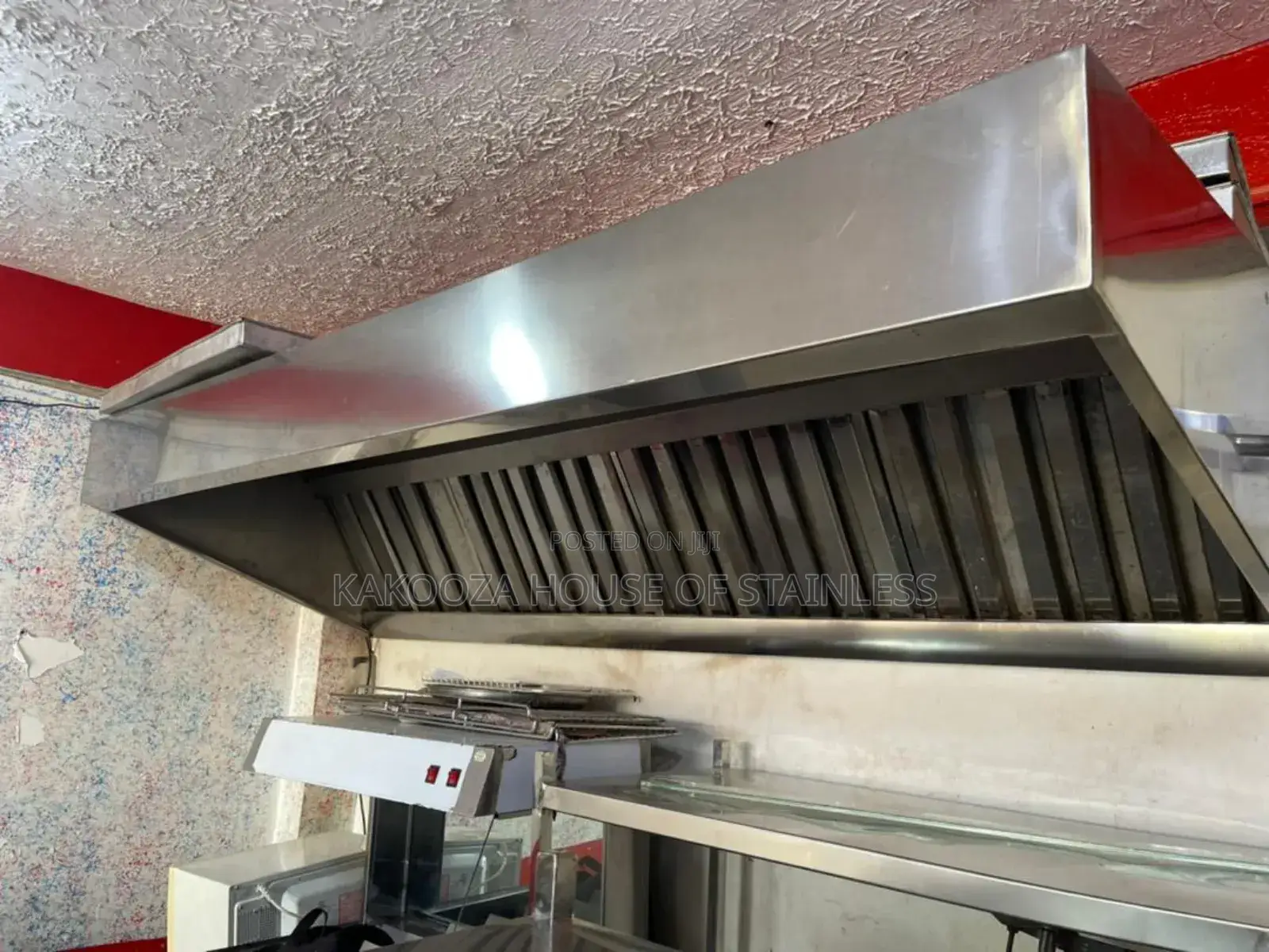 Smoking Kitchen Instract Big Size Stainless Steel