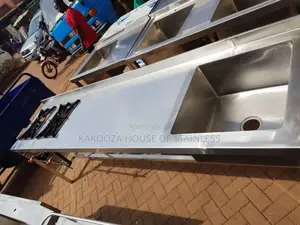Gass Burner With Commercial Sink