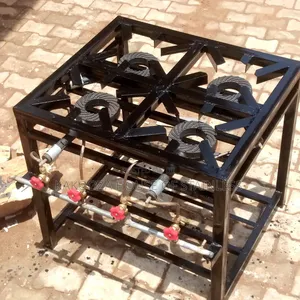Gass Cooker Commercial Four Burners