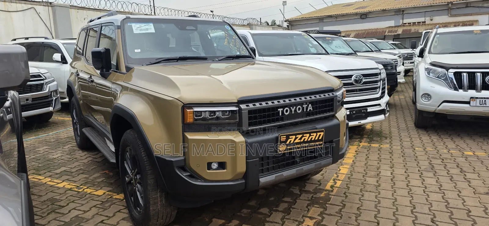New Toyota Land Cruiser 2025 Gold