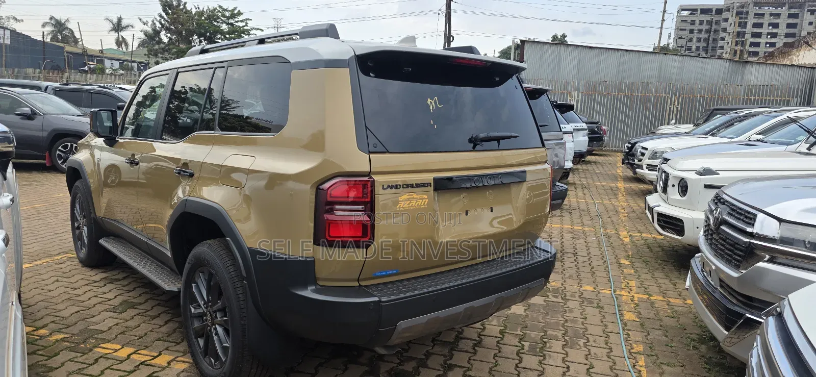 New Toyota Land Cruiser 2025 Gold