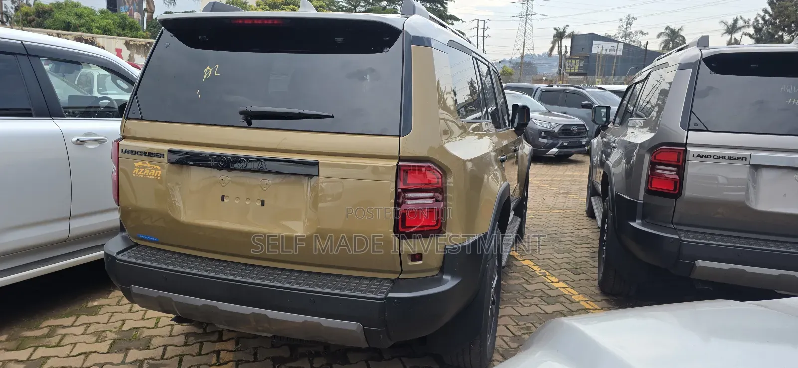 New Toyota Land Cruiser 2025 Gold