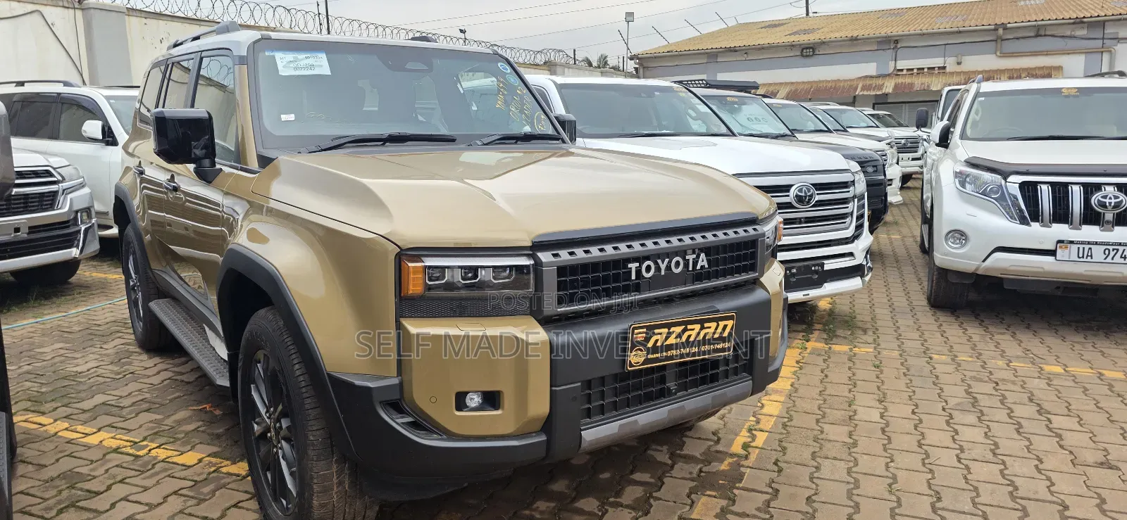 New Toyota Land Cruiser 2025 Gold