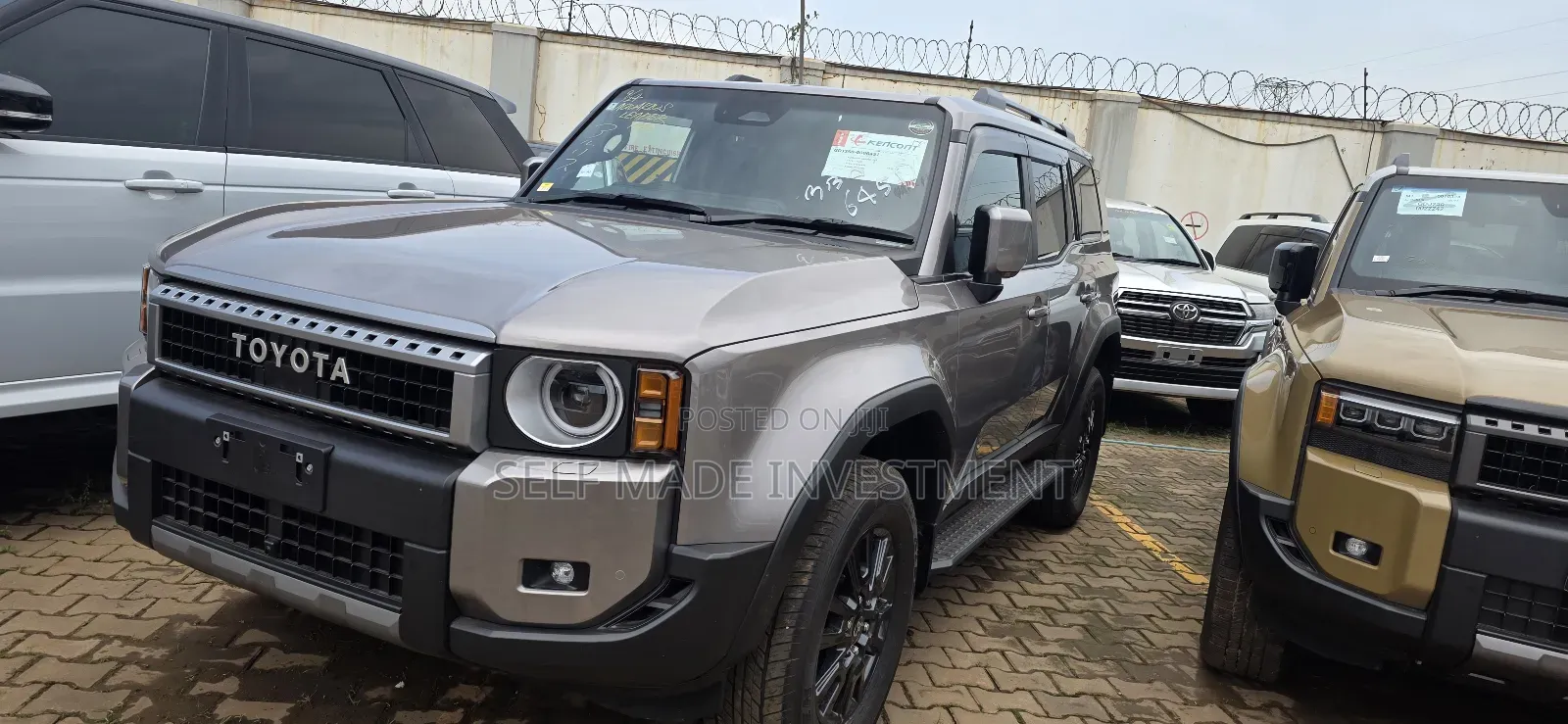 New Toyota Land Cruiser Prado 2025 Gray