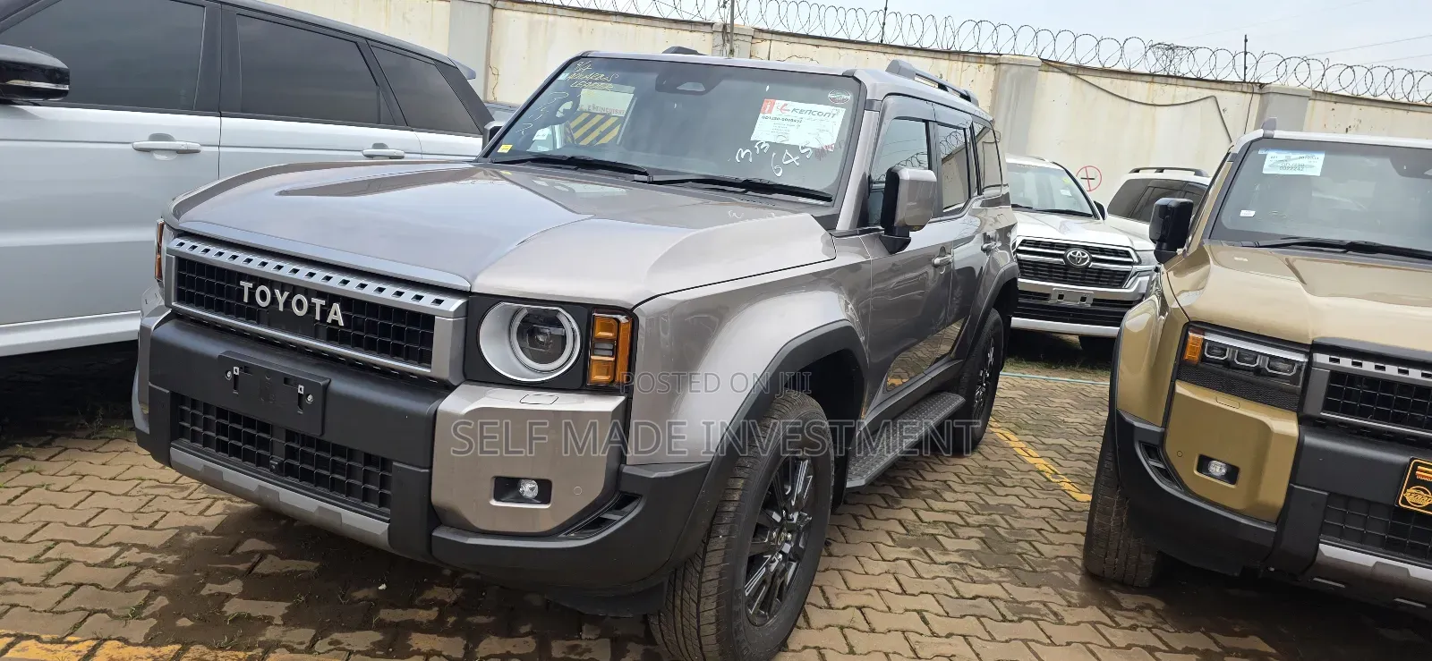 New Toyota Land Cruiser Prado 2025 Gray