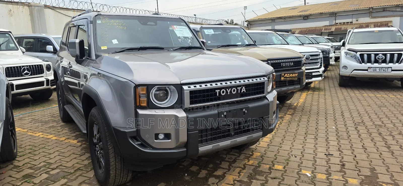 New Toyota Land Cruiser Prado 2025 Gray