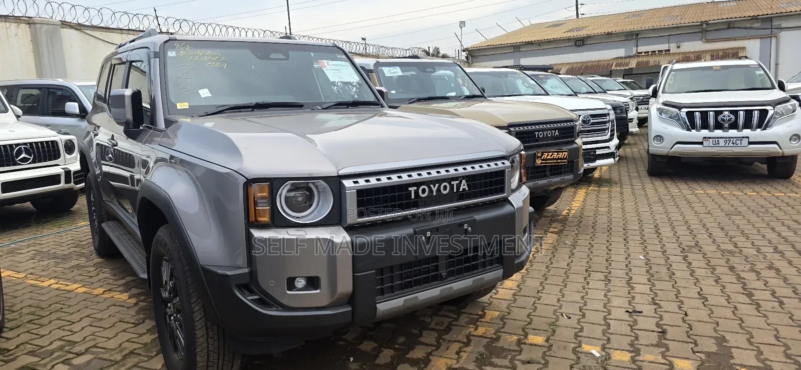 New Toyota Land Cruiser Prado 2025 Gray