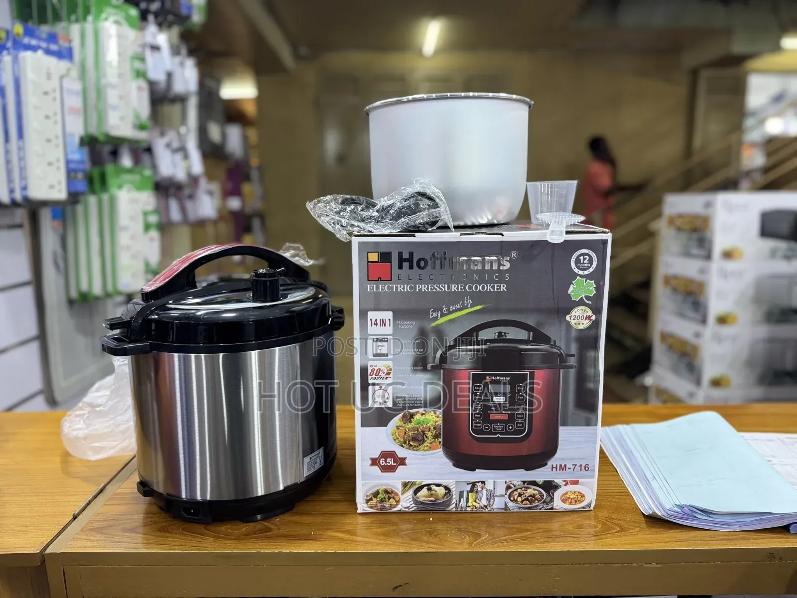 14 In 1 Hoffman 6.5l Electric Pressure Cooker