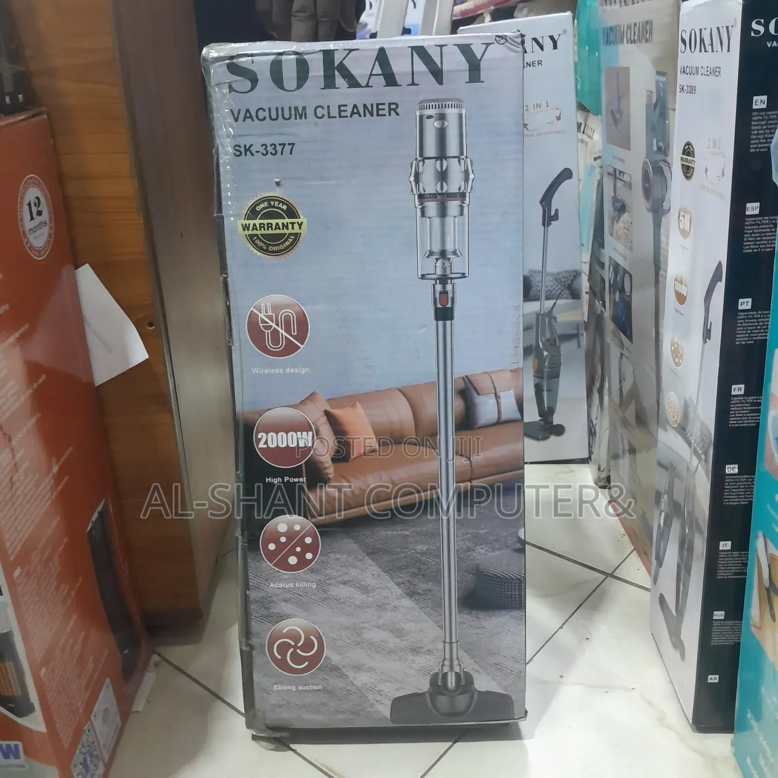 Sokany Cordless Vaccum Cleaner/Rechargeable Vaccum Cleaner