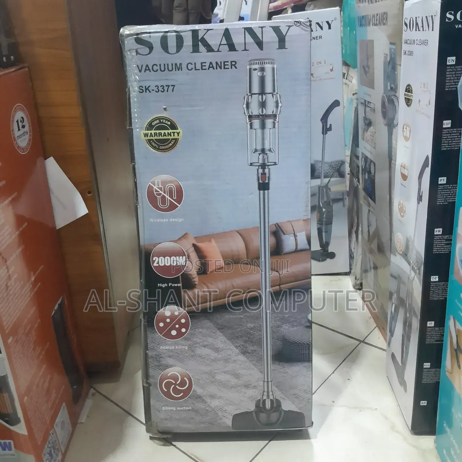 Sokany Cordless Vaccum Cleaner/Rechargeable Vaccum Cleaner