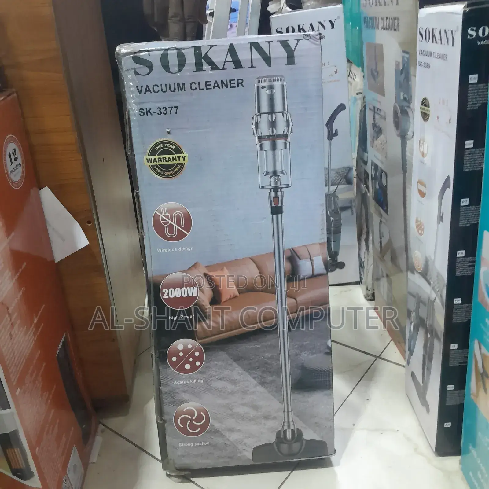 Sokany Cordless Vaccum Cleaner/Rechargeable Vaccum Cleaner