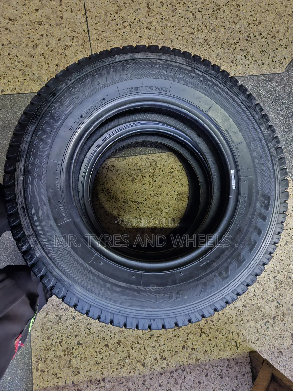 Lost N Found E Lovable Size 175 R14 in Bridgestone Blizzak Original.