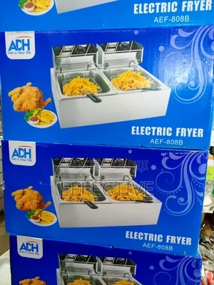 Adh Aef-808b Double Electric Deep Fryer.