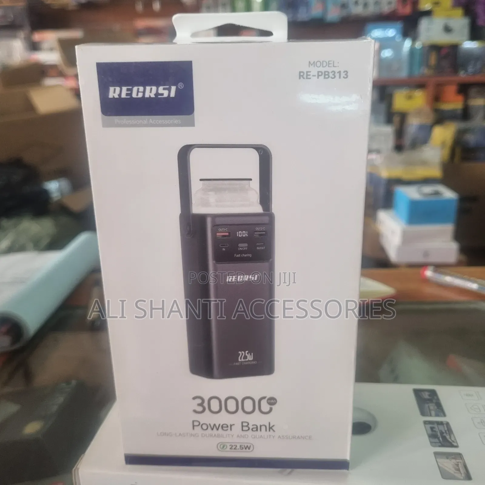 22.5w Power Bank 30000mah Recrsi