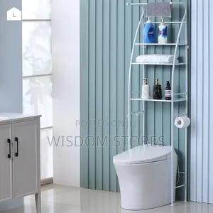 Sailboat Toilet Rack With Towel 25x47x177cm