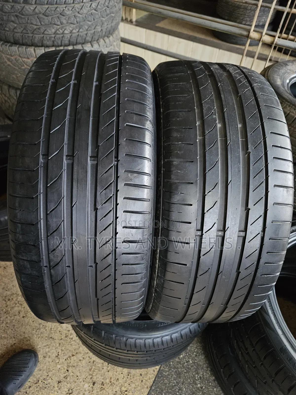 225 45 R17 Continental Sport Contact 4rm Japan Almost New Tires