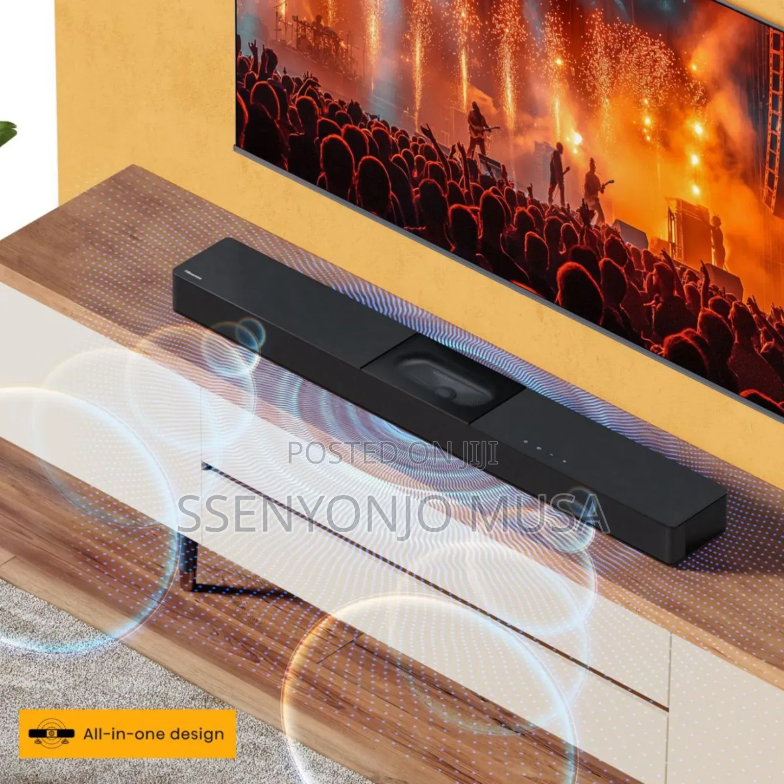 Hisense Hs2000 Soundbar | 2.1ch 240w All-in-One Home Theater