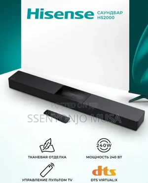 Hisense Hs2000 Soundbar | 2.1ch 240w All-in-One Home Theater
