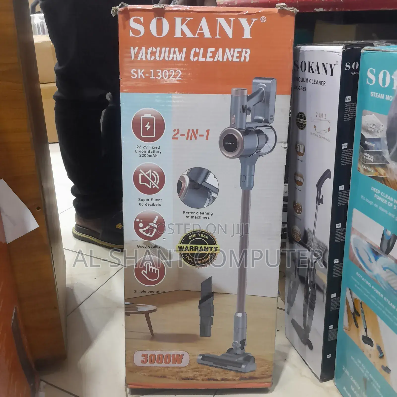 Sokany Sk-13022 Vaccum Cleaner/2in1 Vaccum Cleaner