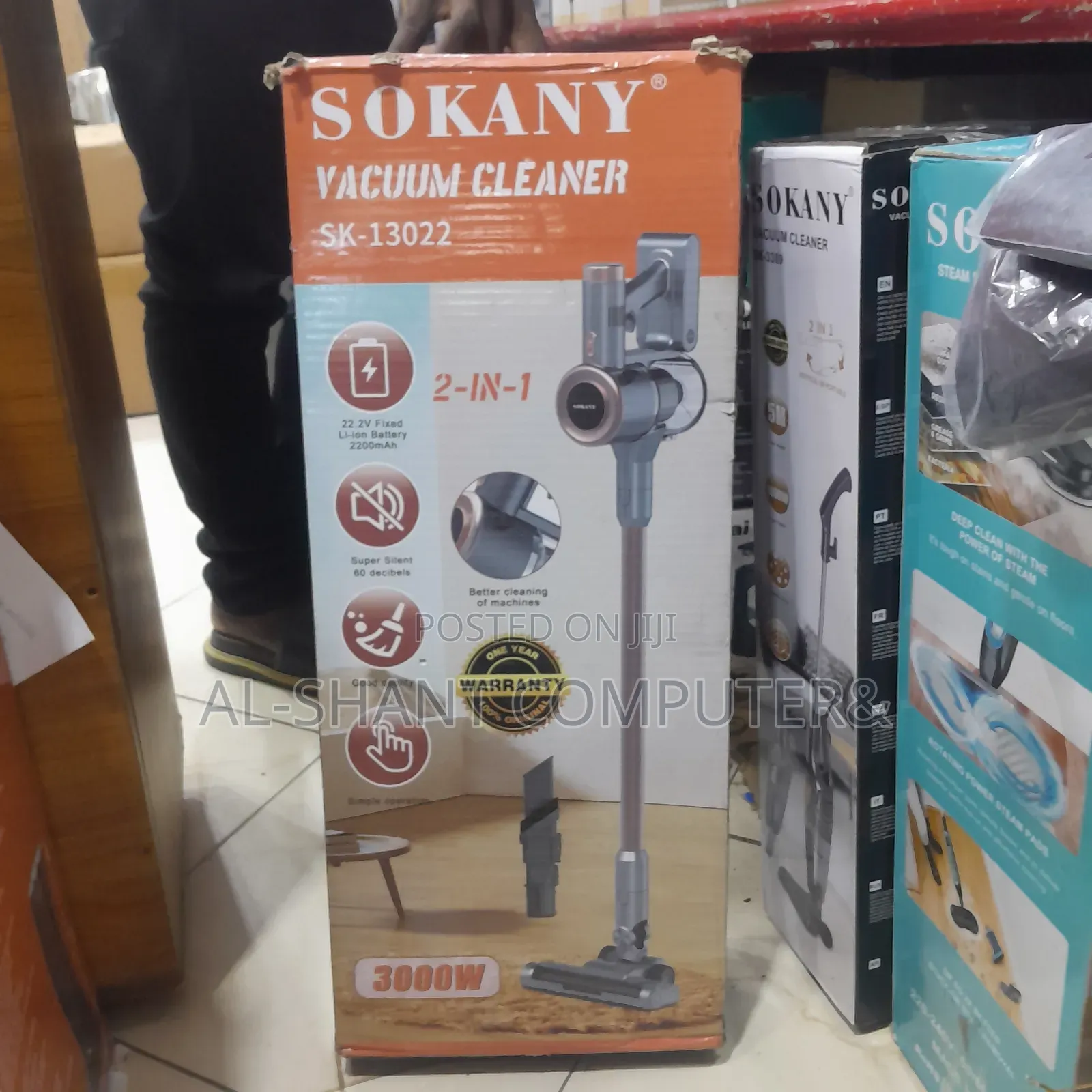 Sokany Sk-13022 Vaccum Cleaner/2in1 Vaccum Cleaner