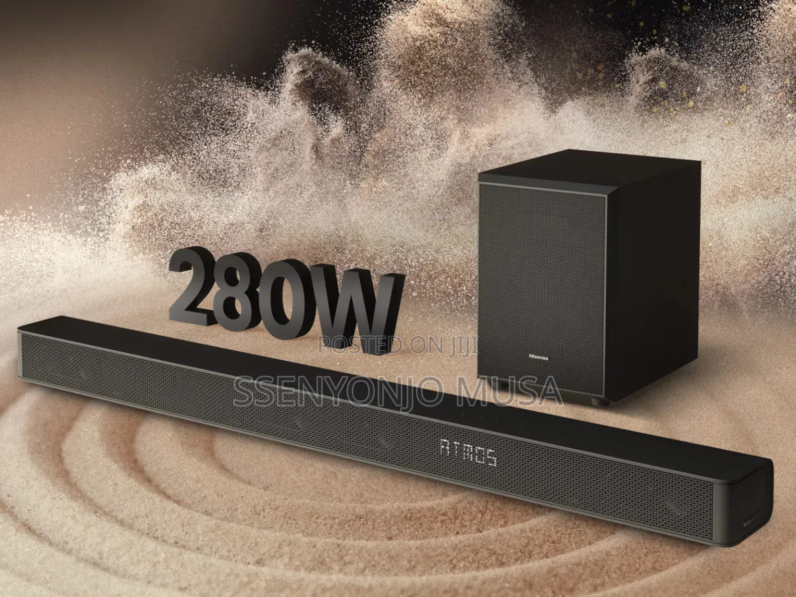 Hisense Ax3100q Soundbar - 3.1ch, Dolby, Dts:X, Wireless -