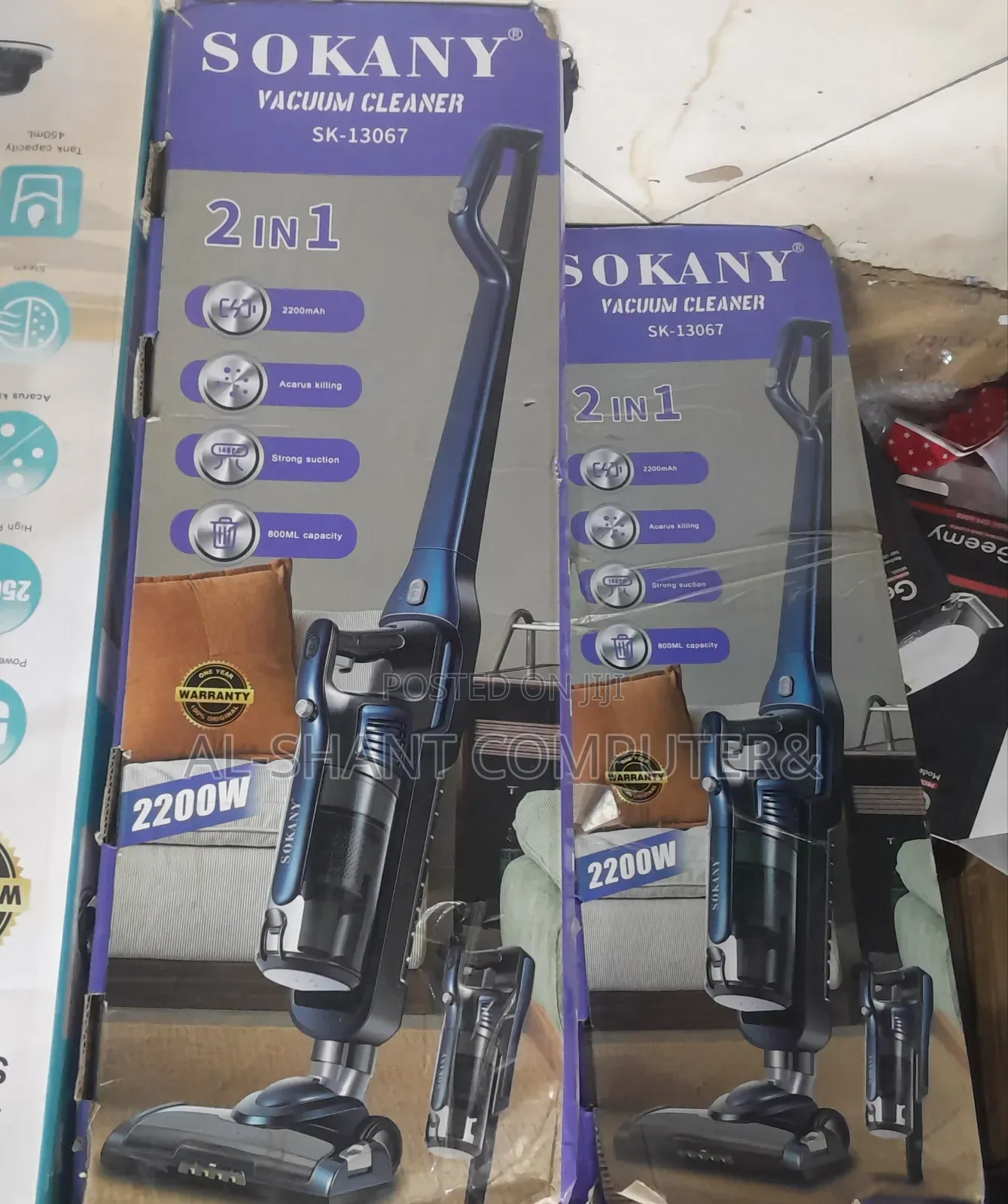 Sokany Sk-13067 Vaccum Cleaner/Cordless Vaccum Cleaners
