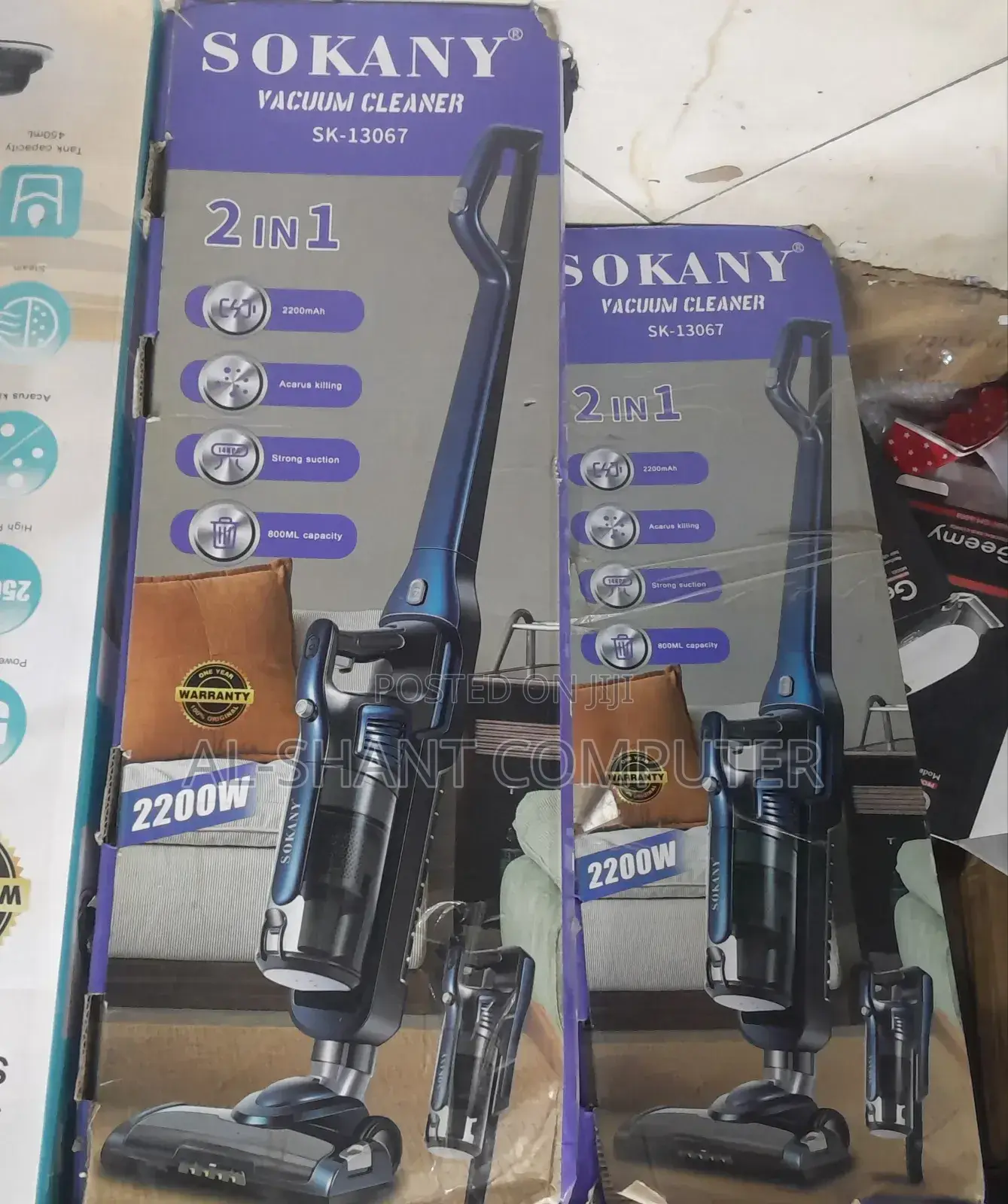 Sokany Sk-13067 Vaccum Cleaner/Cordless Vaccum Cleaners