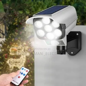 Dammy Solar Camera for Security, Waterproof, Has Motion Sensor