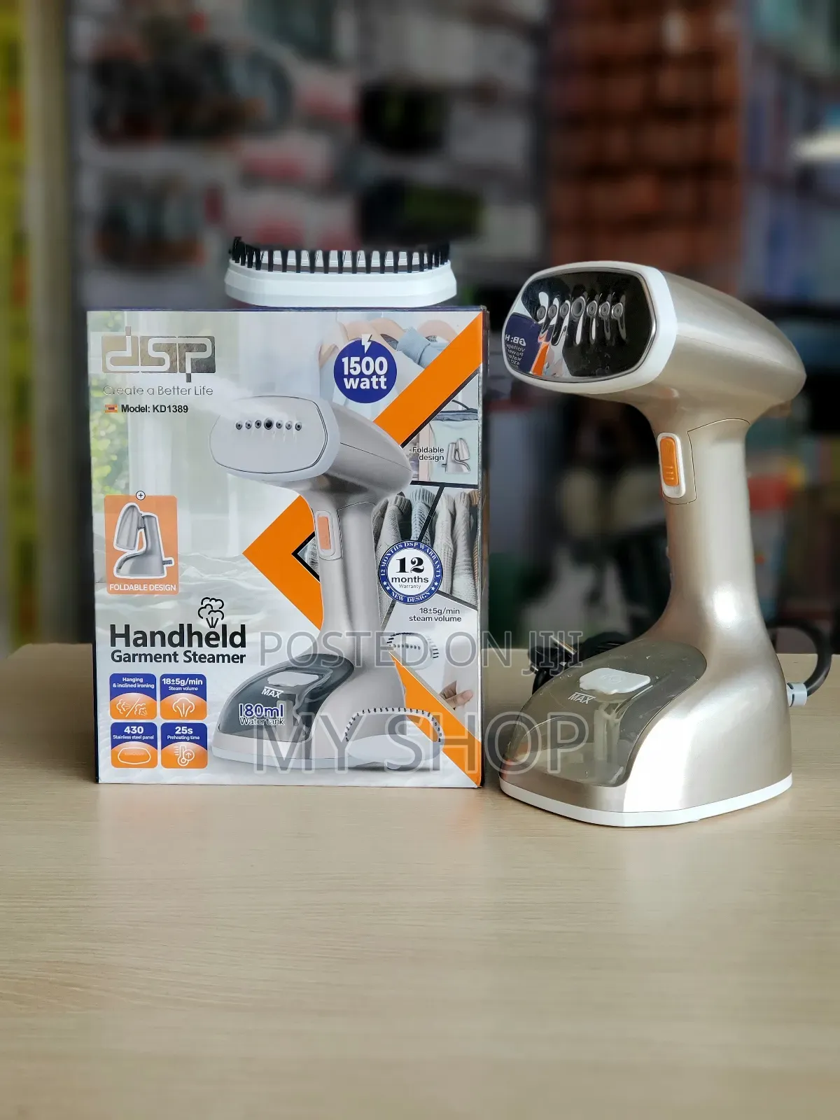 Handheld Garment Steamer for Clothes/ Portable Travelwrinkle Remover